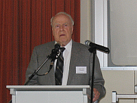 Willy Burgdorfer auf der Jahrestagung 2009